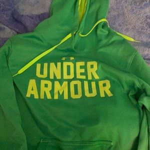 Green Under Armour Hoodie